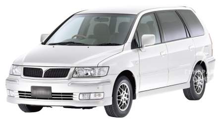 Митсубиши Chariot Grandis 1, рестайлинг